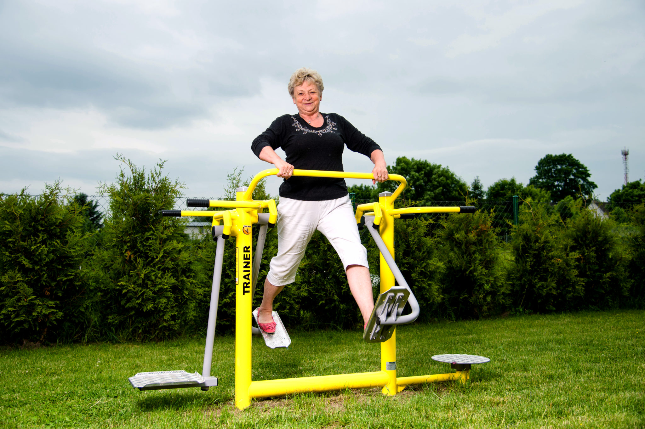 Outdoor Fitnessgeräte für den Garten TRAINER